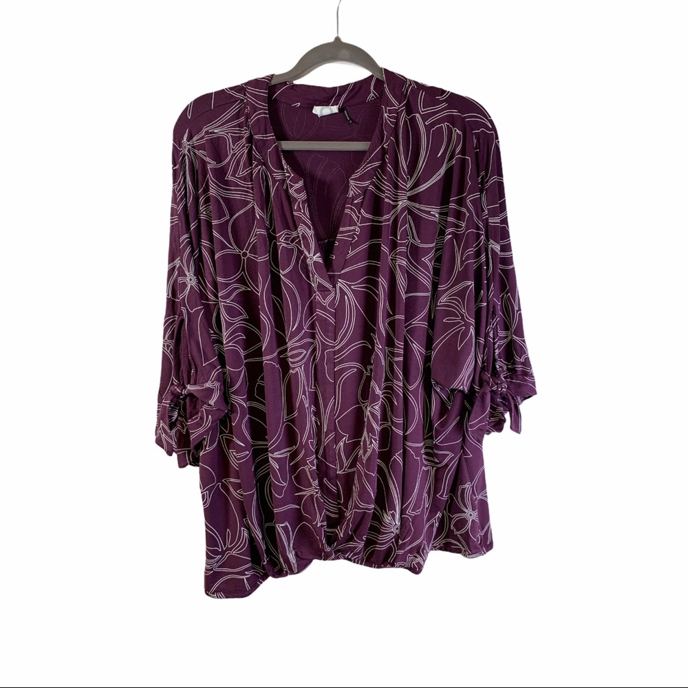 Akemi & Kin Flowy Blouse, Size XL - Picture 3 of 8